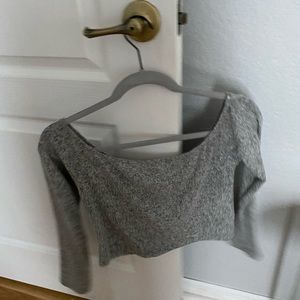 off the shoulder long sleeve